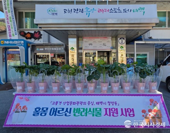 반려식물 지원사업 사진전시회