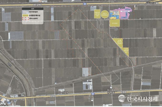 전주 도도동 ‘미래농업 클러스터’ 조성 본격화 (공공통합청사 건립사업 위치도)