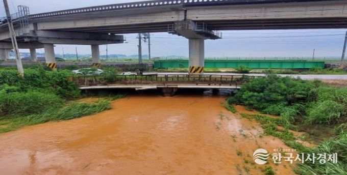 정읍시, 홍수 위험 '오단소하천 유정교' 철거 완료…