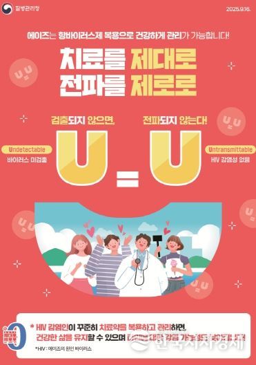 에이즈_및_성매개감염병_예방_홍보_U=U_포스터