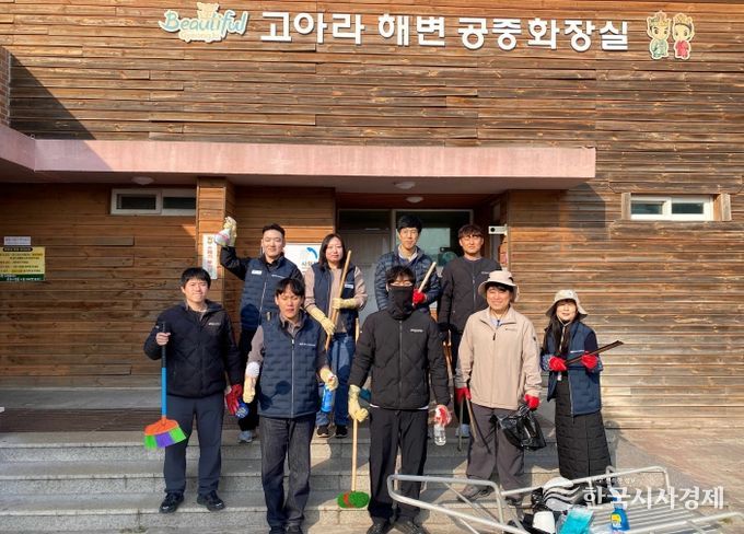 경주시시설관리공단, 오류고아라해변 주변 공공야외화장실·샤워장 집중 정비 실시