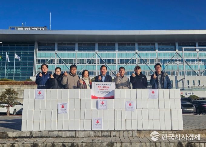 대한한돈협회 봉화지부 , 저소득층에 한돈 320kg 기탁