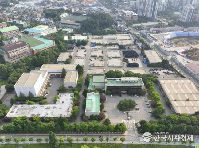 한전자재검사처 전경