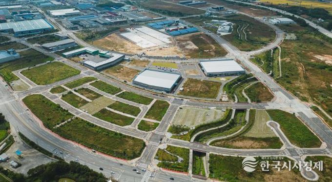 테크노 2산단 코웰패션 본계약 체결_지원시설용지