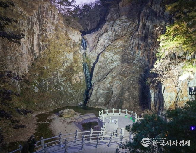 심천면, 옥계폭포