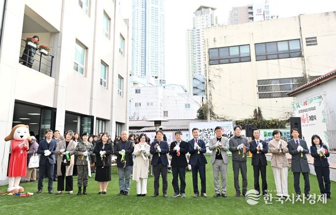 중구평생학습관 야외학습장 ‘배움의 뜰’ 개장