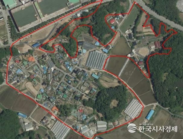 구암지구 위치도