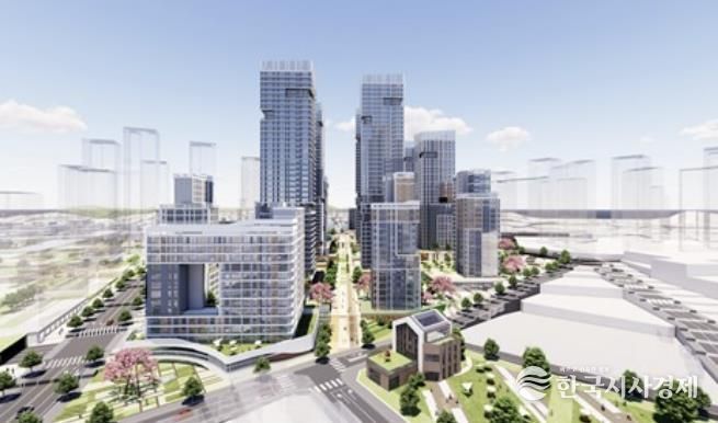 독산2구역 주택정비형 재개발 조감도(안)