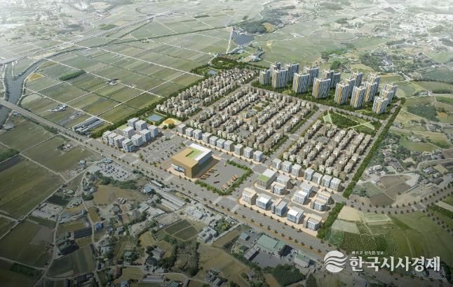 수석지구 도시개발사업 조감도