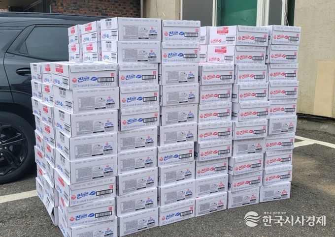 미추홀구, 영진세무회계컨설팅으로부터 라면 168상자 기부받아