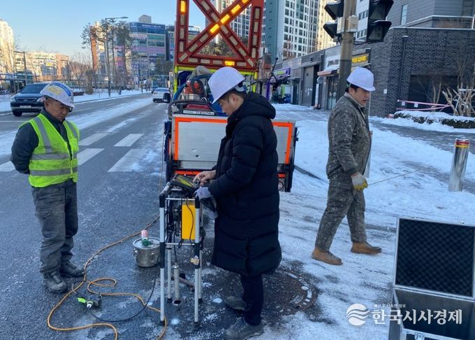 싱크홀 예방 나선 남양주시, 지표투과레이더(GPR) 탐사로 지하공동 26개소 찾아내 선제 대응