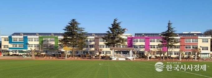 양양고등학교 전경사진