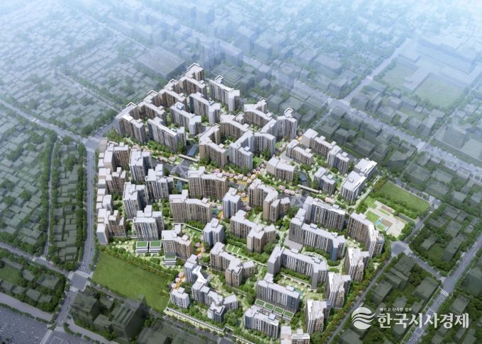 신흥1 재개발 정비사업 조감도