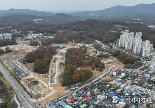 캠프롱 시민공원 전경