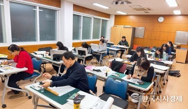 2025년 금산군립도서관 겨울방학 프로그램 모습