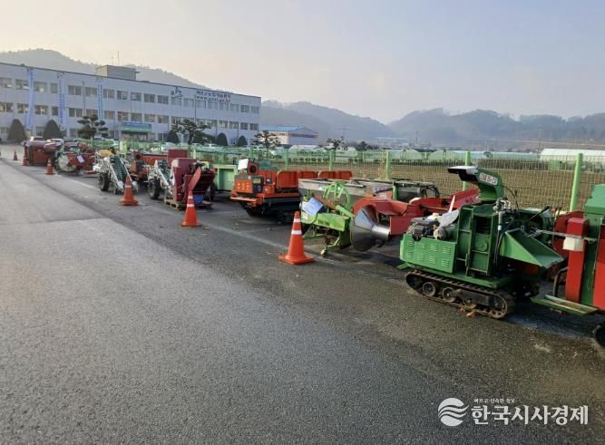 괴산군, 불용 농기계 31대 관내 농업인 우선 매각…유찰 7대 재입찰