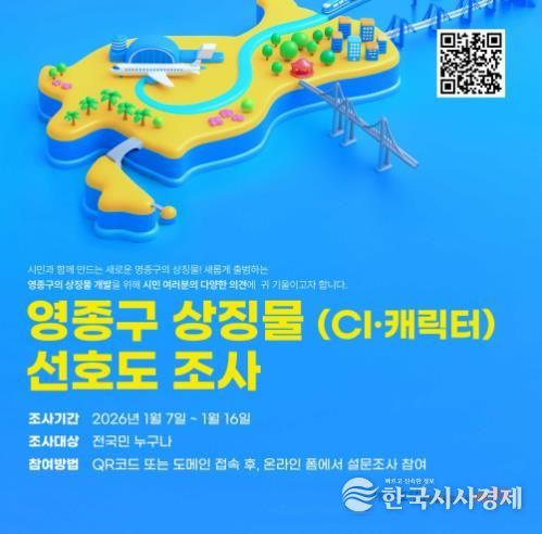 ‘주민과 함께 만드는 영종구 상징물’ 인천 중구, 선호도조사 실시