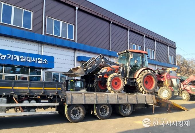 농기계임대반값