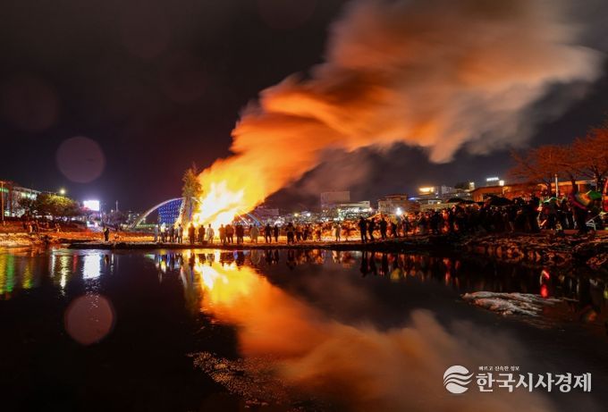 달집 태우기 대상