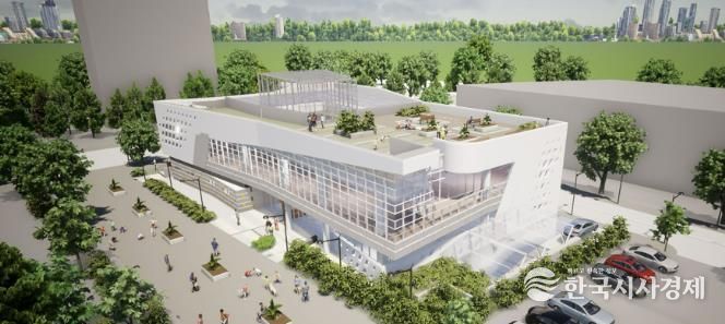 오는 7월 개관하는 성남시 판교대장도서관 조감