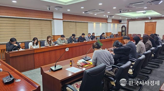 지난 12월 18일과 19일 양일간 본청 사업 부서를 대상으로 수의계약 총량제 시행을 위한 간담회가 개최됐다.