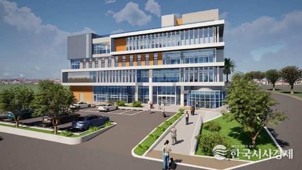 동백노인복지관 조감도(2026년 6월 준공 예정)