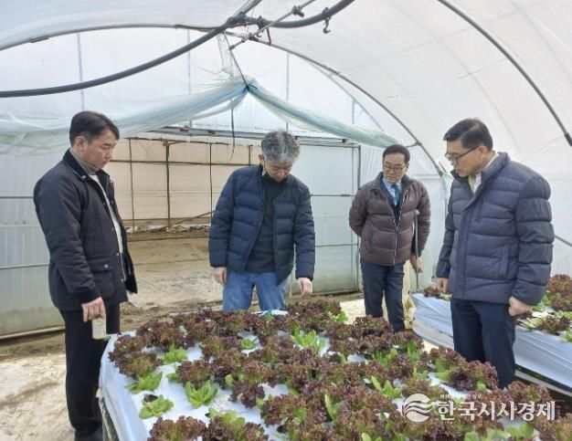 충주시, 시설채소 농가 겨울철 자연재난 대비 현장 점검 실시