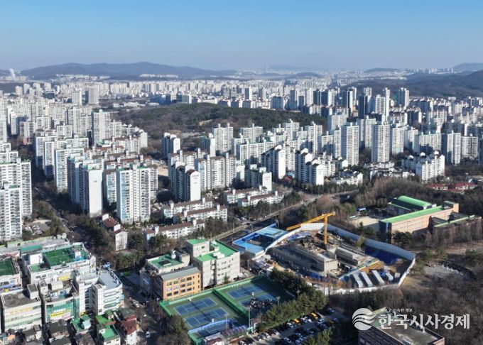 분당 노후계획도시 전경