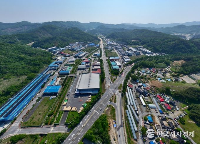 계룡산업단지 전경