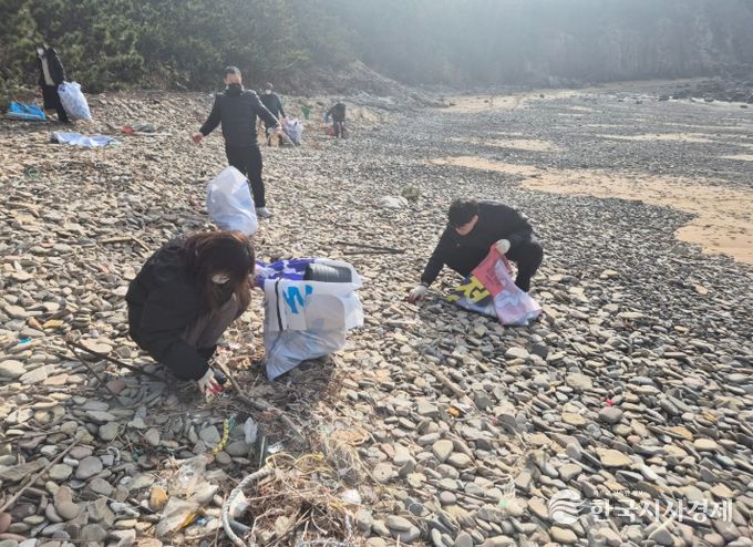 무녀도 해양레저체험 복합단지 몽돌해변 환경정비