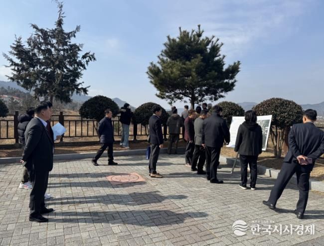 전남 국민안전체험관 건립 관련, 전라남도의회 특별위원회 장흥군 현장 방문