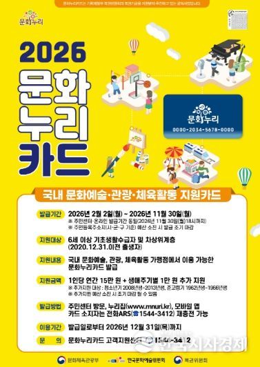 고양시 삼송2동, 문화누리카드 발급 독려…문화복지 체감도 높여