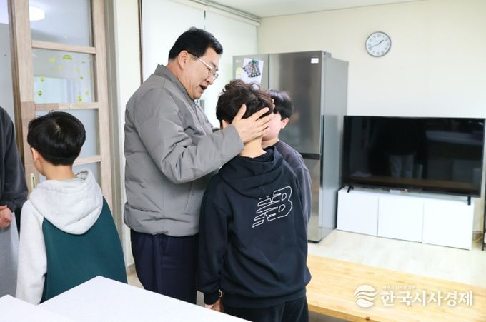 경주시, 설 명절 맞아 아동복지시설 ‘대자원’위문 방문