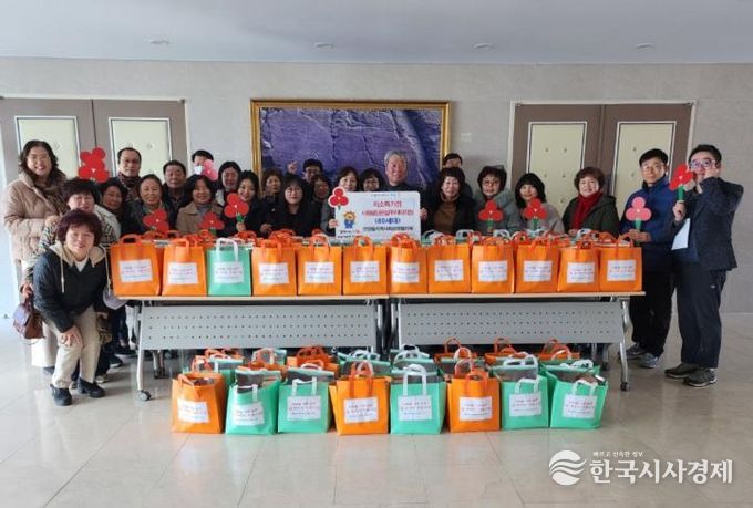 울주군 언양읍 지역사회보장협의체, 저소득가구 설음식 꾸러미 지원