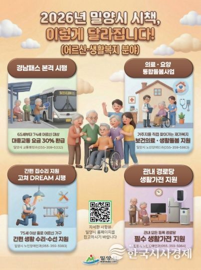 새해부터 달라지는 시책 홍보물