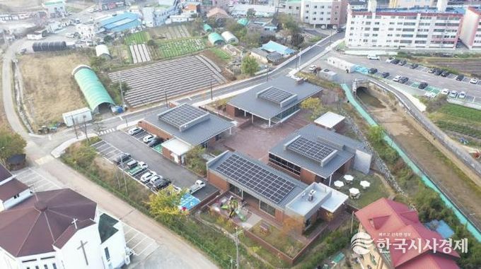 신평행복잇슈센터 항공사진