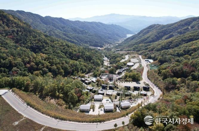 대봉캠핑랜드 모습