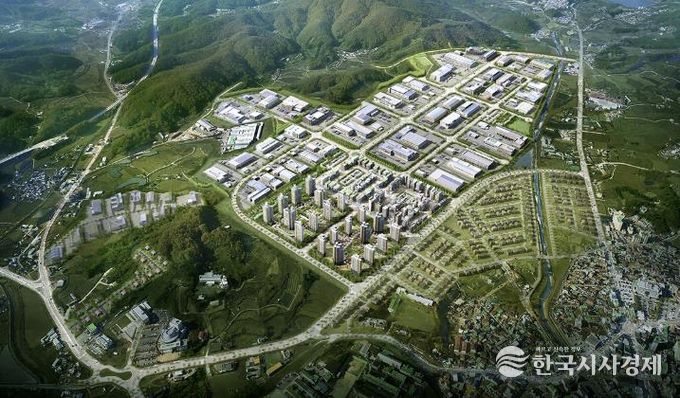 용산산업단지 조감도