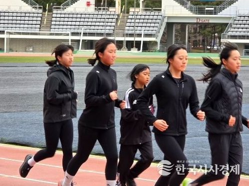 경북소년체전 대비 육상 전지훈련