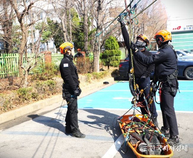 지반침하 현장대응능력 강화 위한 특별훈련