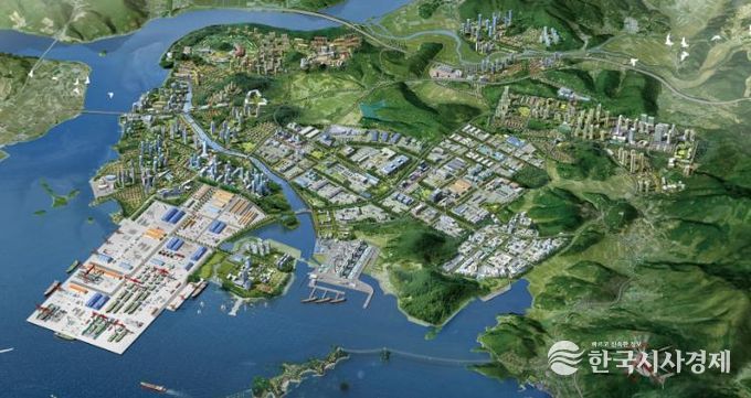 경제자유구역 조감도