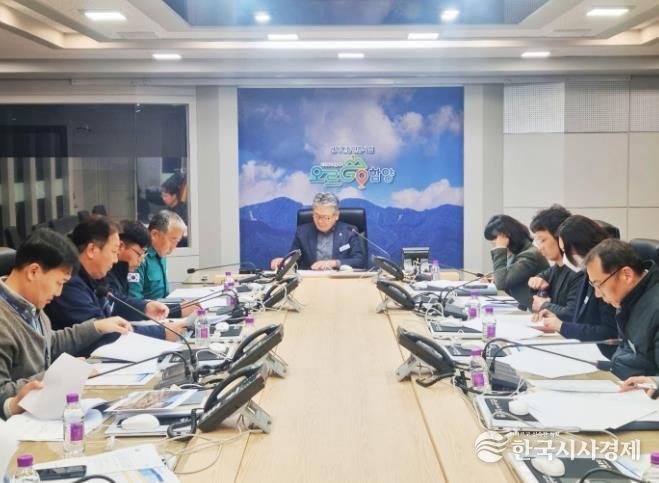 함양군, ‘2025년 7월 호우’ 재해복구사업 우기 이전 완료 대책회의