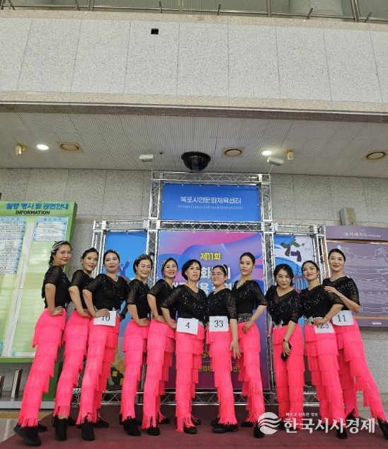 광양시 성황스포츠센터 라인댄스 수강생들, 제11회 목포 평화통일 전국무용경연대회 대상 수상