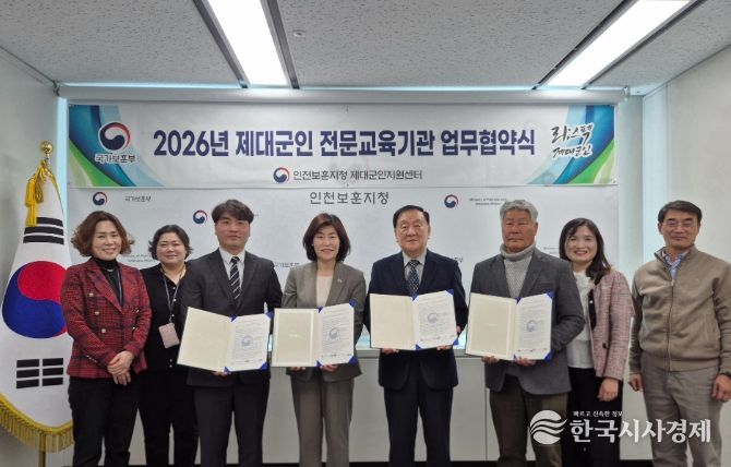 2026년도 전문교육기관 위탁교육 업무협약식