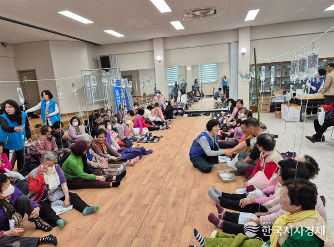 순천의료원 의료봉사단, 사평면에서 무료 진료 봉사 실시