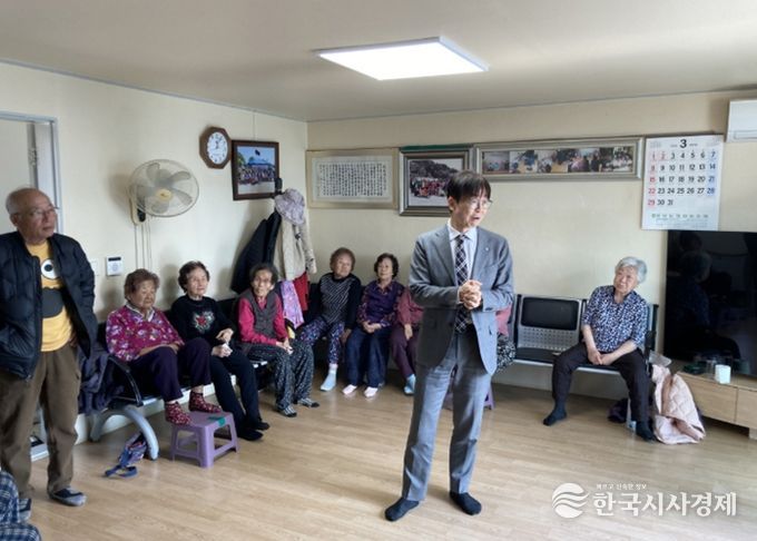 고양시 흥도동, 경로당 순회방문으로 소통행정실천