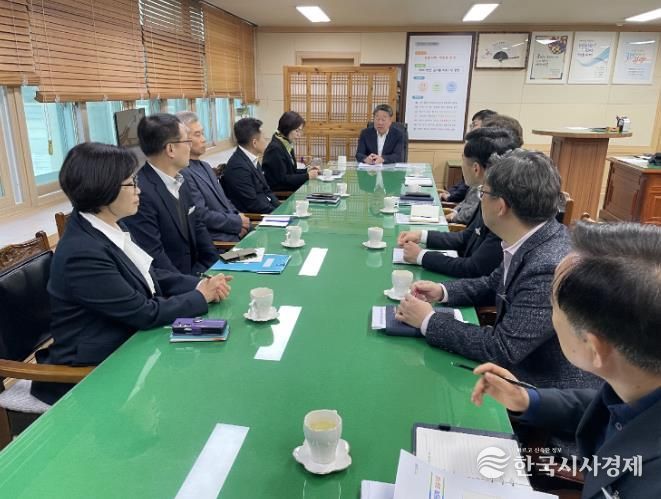 광양시 권한대행 체제 속에서도 물샐틈없는 시정 운영 의지 다져 총무과(회의사진)