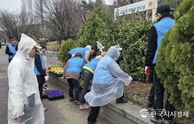 구리시 교문2동, 기간단체와 함께