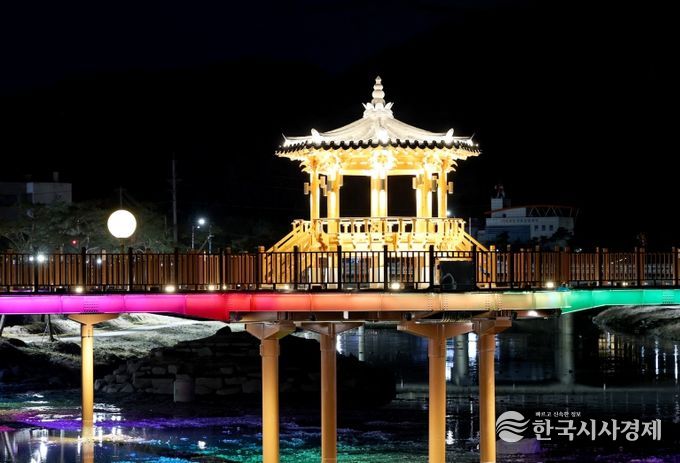 괴산오작교와 동진여울정