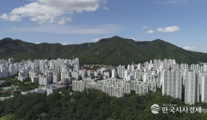 산본신도시 전경